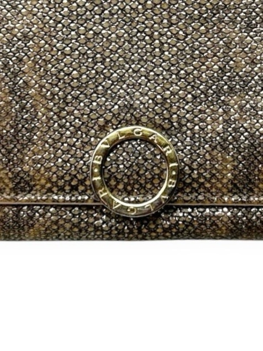 BVLGARI Metallic Python Wallet - Picture 2 of 16